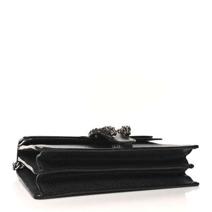 Gucci Pebbled Calfskin Small Dionysus Shoulder Bag Black 4 of 11