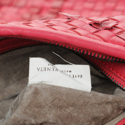 Bottega Veneta Nappa Intrecciato Maxi Veneta Plisse Hobo Fuchsia 8 of 9