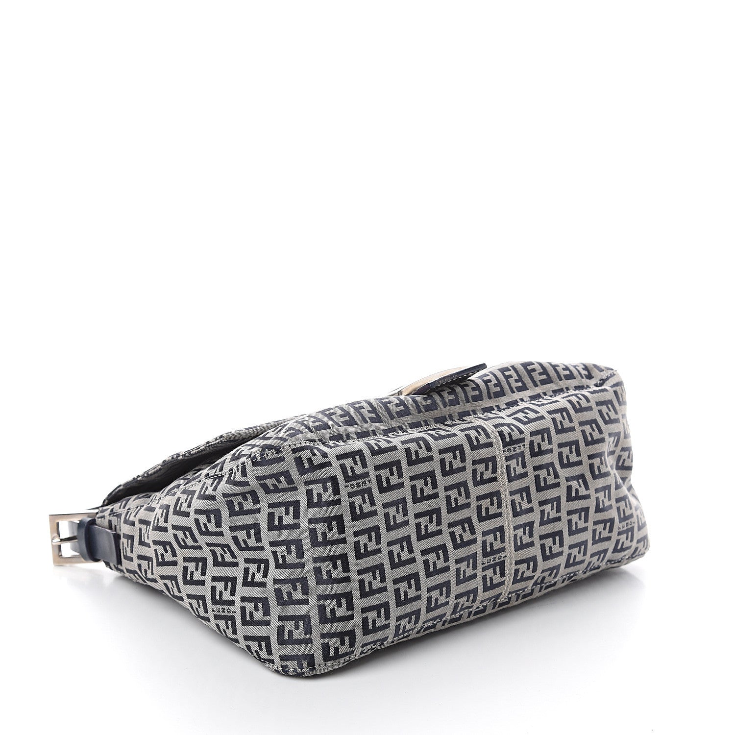 Fendi Zucchino Mama Baguette Navy 3 of 8