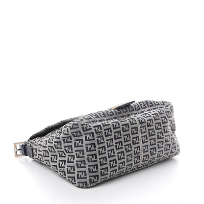 Fendi Zucchino Mama Baguette Navy 3 of 8