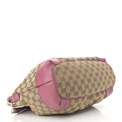 Gucci Monogram Medium Sukey Top Handle Peonia Flower 4 of 20