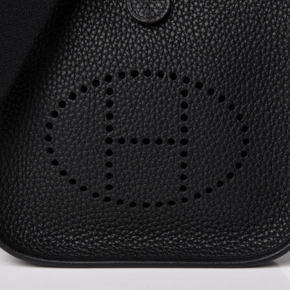 Hermes Taurillon Clemence Evelyne TPM Black 9 of 11