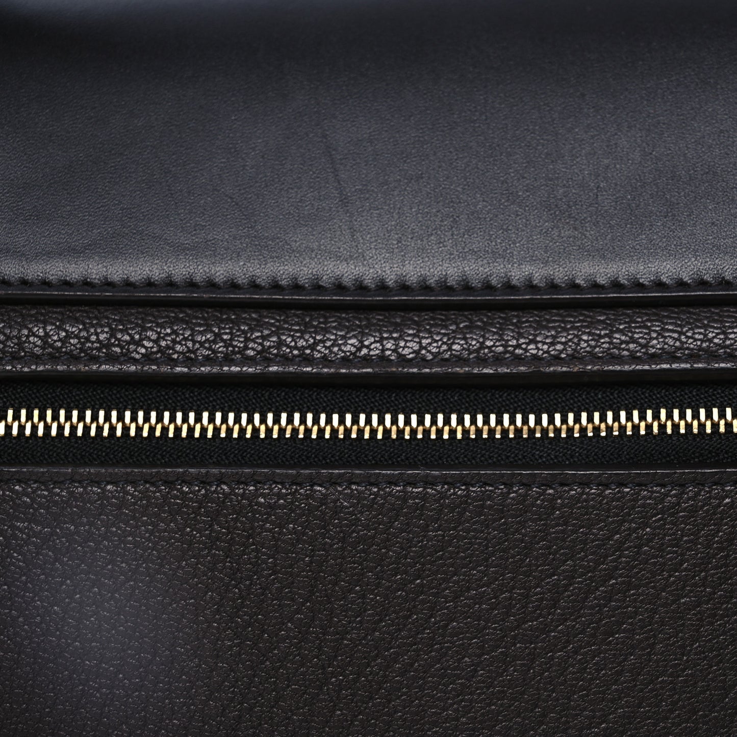 Calfskin Smooth Grained Mini Belt Bag Dark Brown