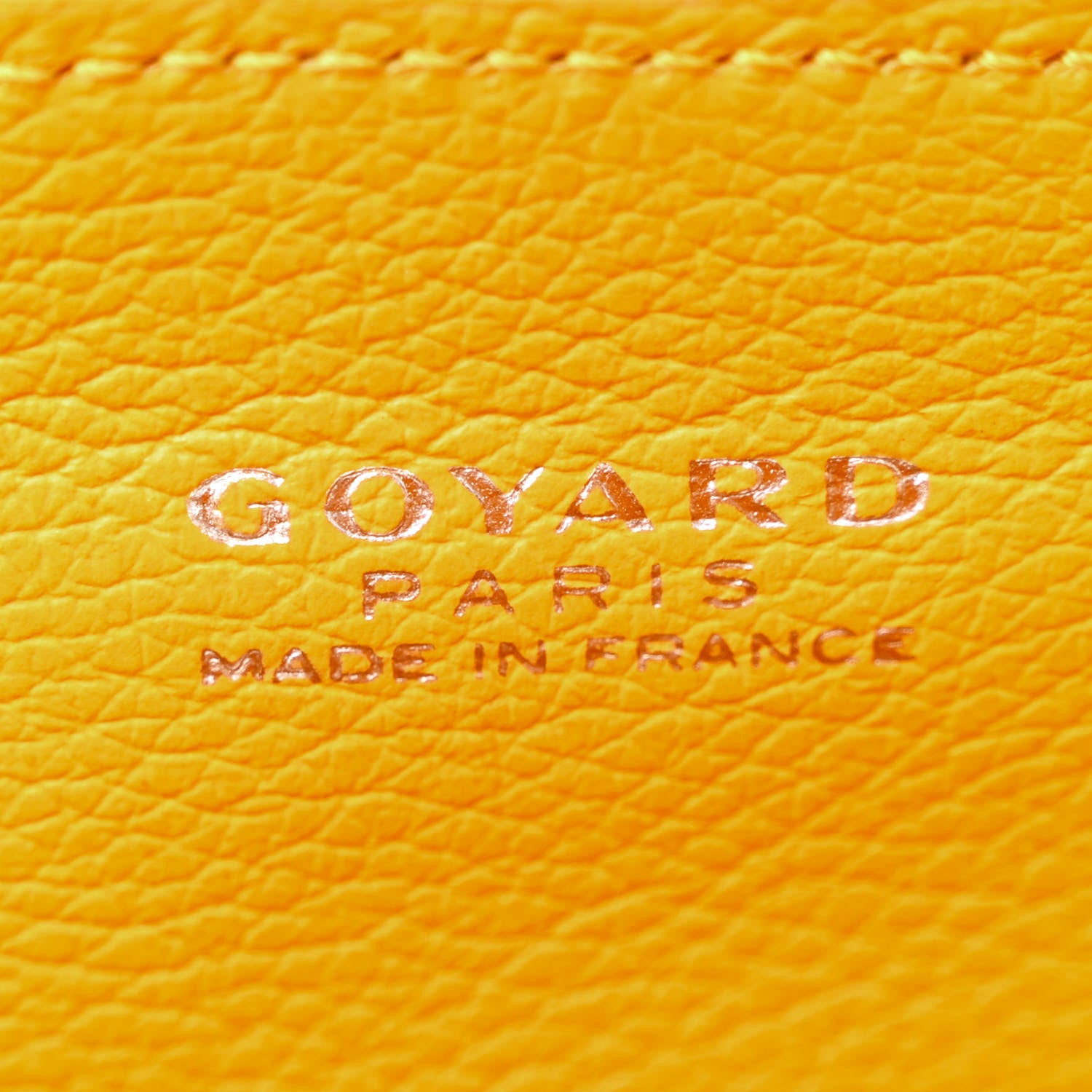 Goyard Goyardine Mini Saigon Yellow 6 of 14