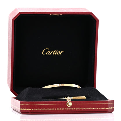 Cartier 18K Yellow Gold Small LOVE Bracelet 15 7 of 7