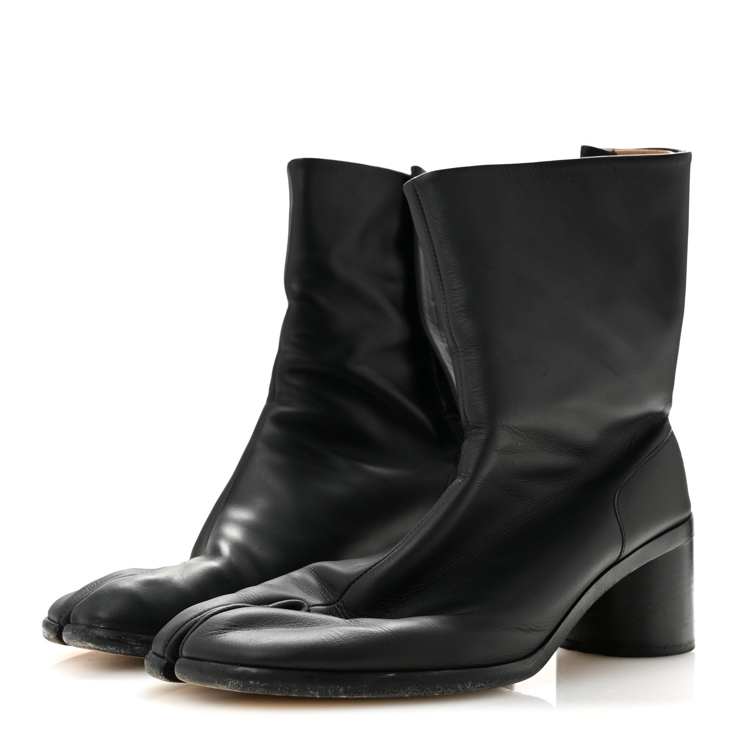 Maison Margiela Camel Mens Tabi Ankle Boots  43 Black 4 of 9