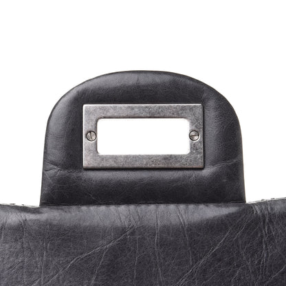 Chanel Aged Calfskin Quilted 50th Anniversary 2.55 Reissue 227 Flap Grey 9 of 16