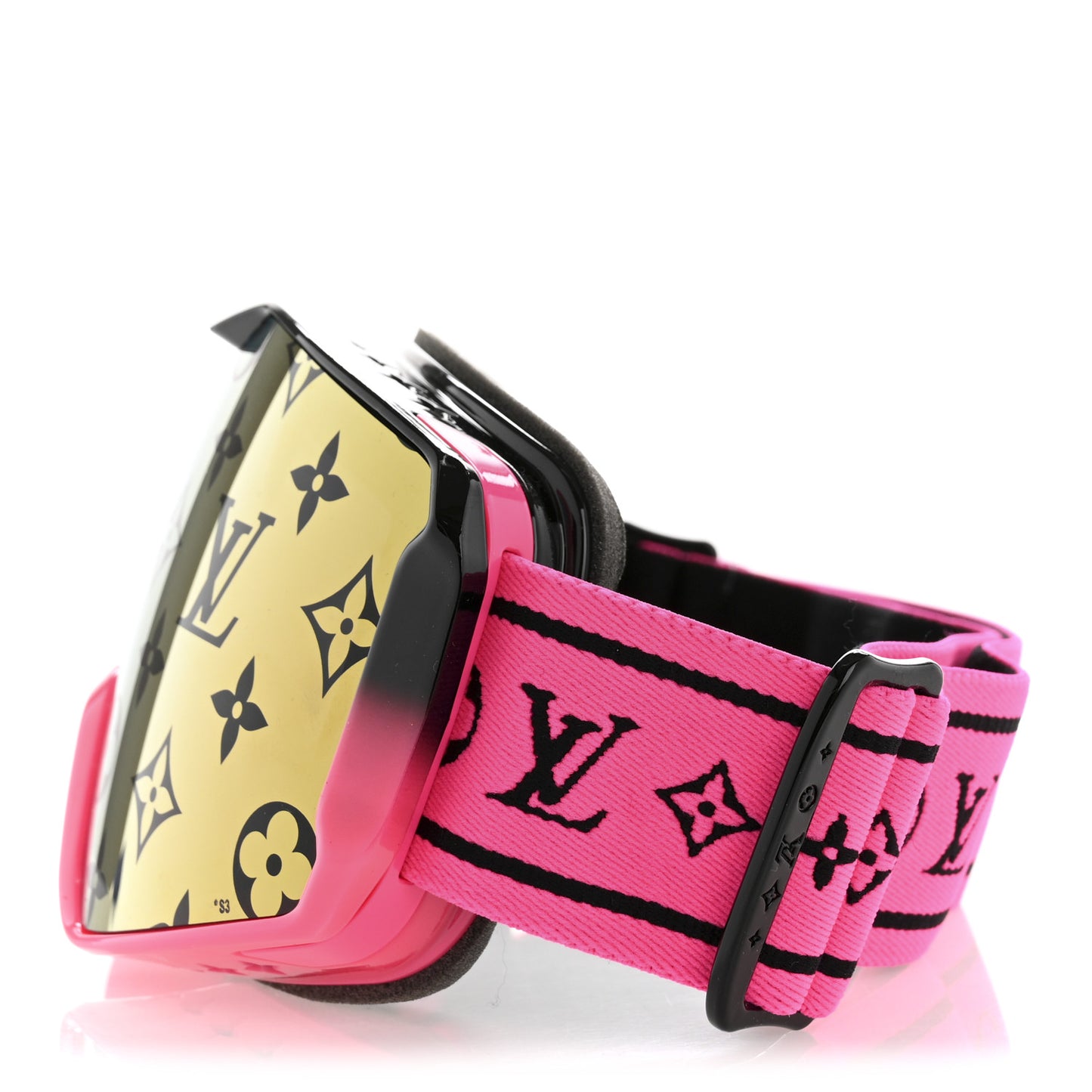 Monogram LV Snow Mask Soo Rose Fluo