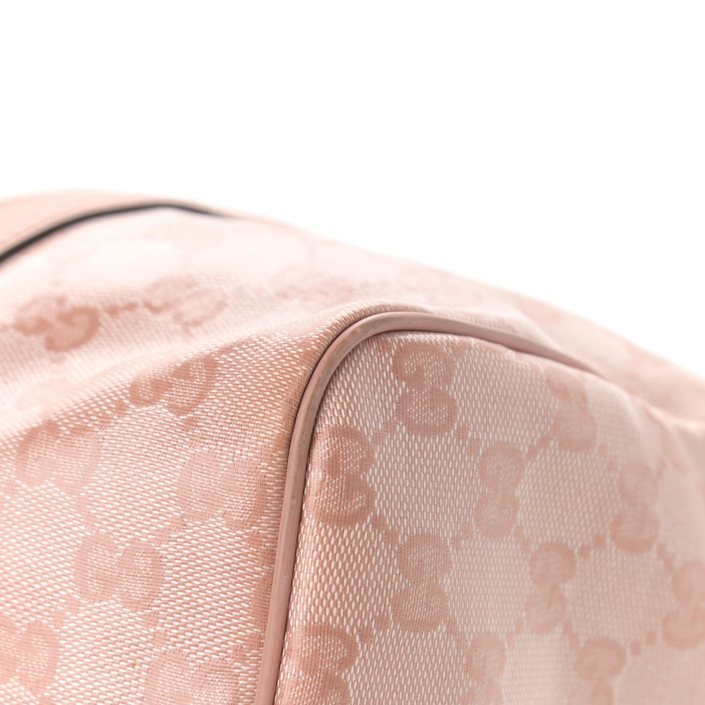 Crystal Monogram Joy Medium Boston Pink