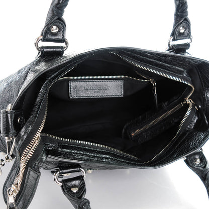 Balenciaga Agneau Giant 12 Silver Hardware Town Black 5 of 7