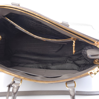 Prada Saffiano Large Galleria Double Zip Tote Argilla 5 of 17