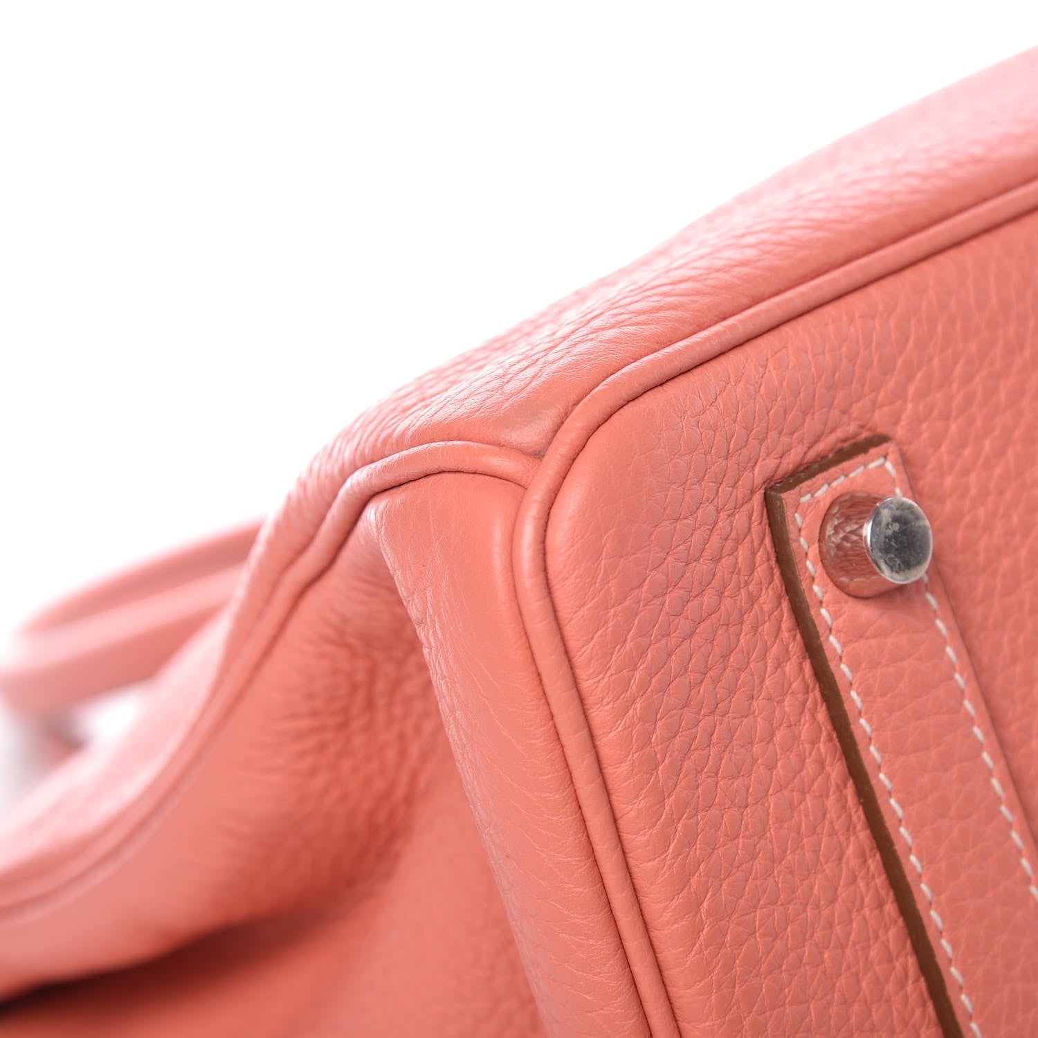 Hermes Taurillon Clemence Birkin 35 Crevette 35 of 36