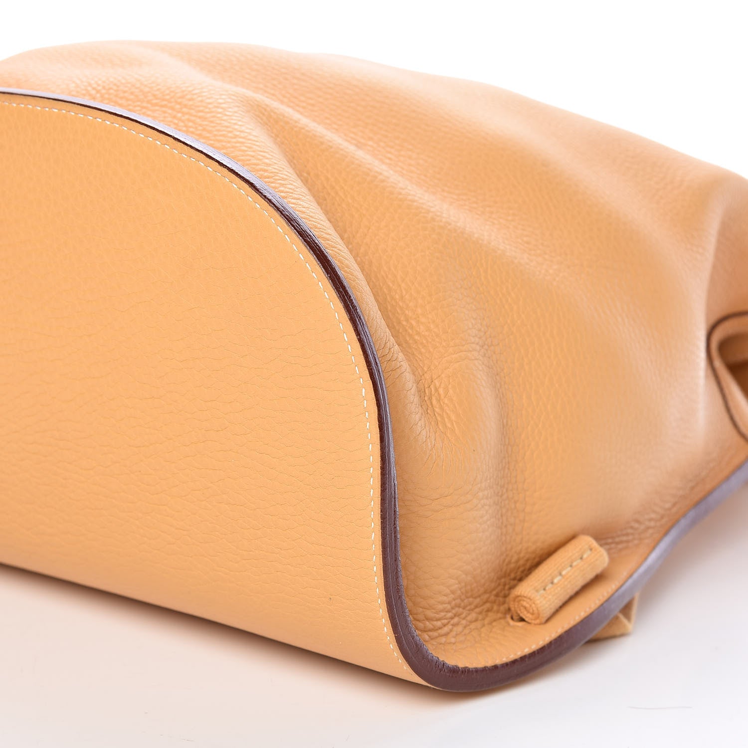 Hermes Taurillon Clemence Sherpa Backpack Sable 9 of 10
