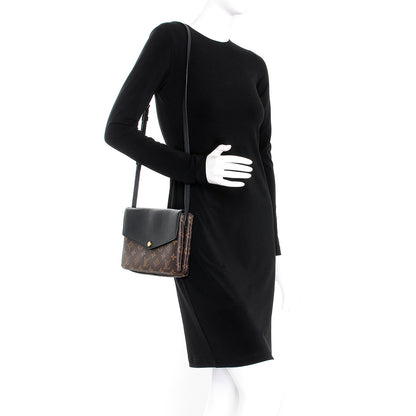 Louis Vuitton Monogram Twice Pochette Black 2 of 10