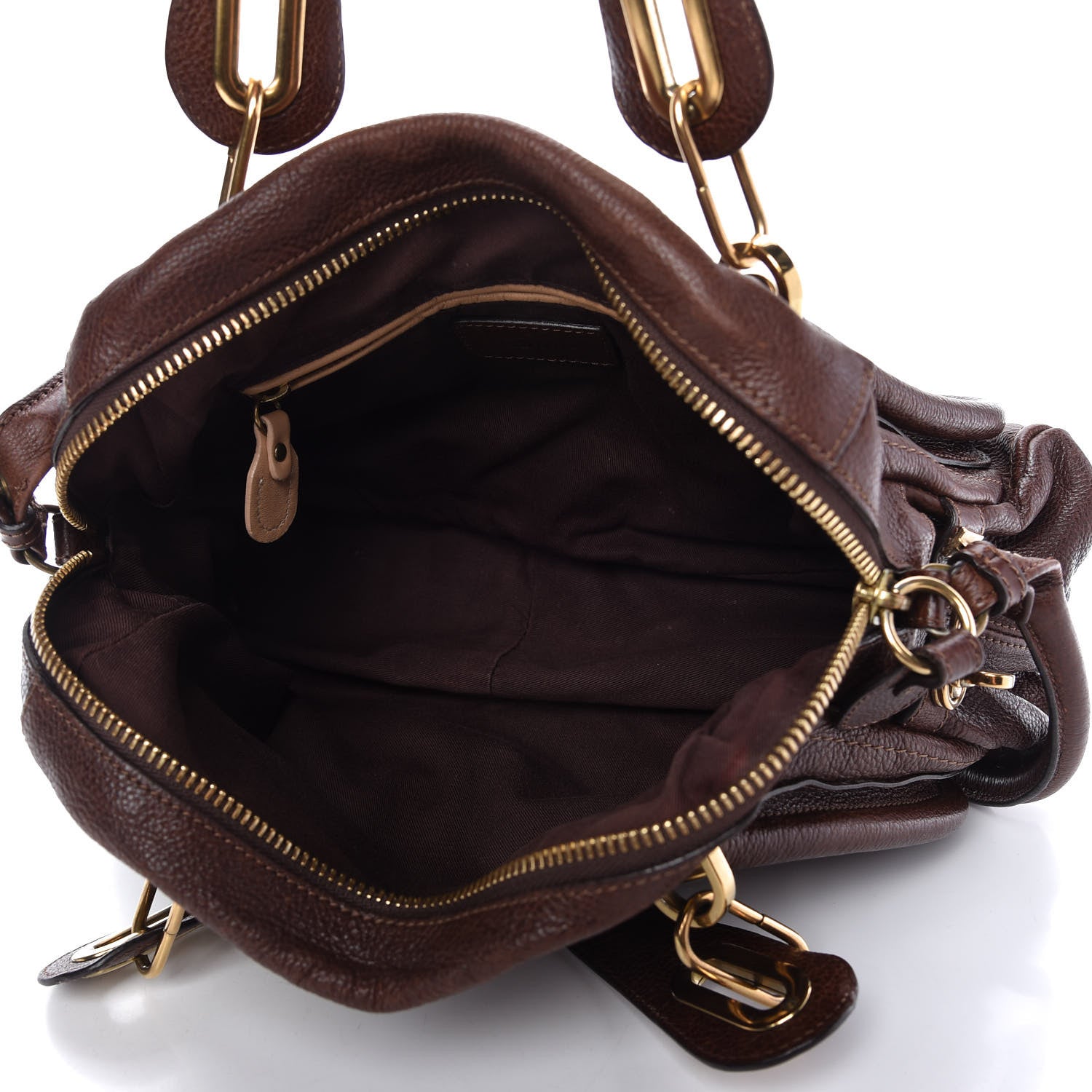 Chloe Calfskin Medium Paraty Brown 6 of 11