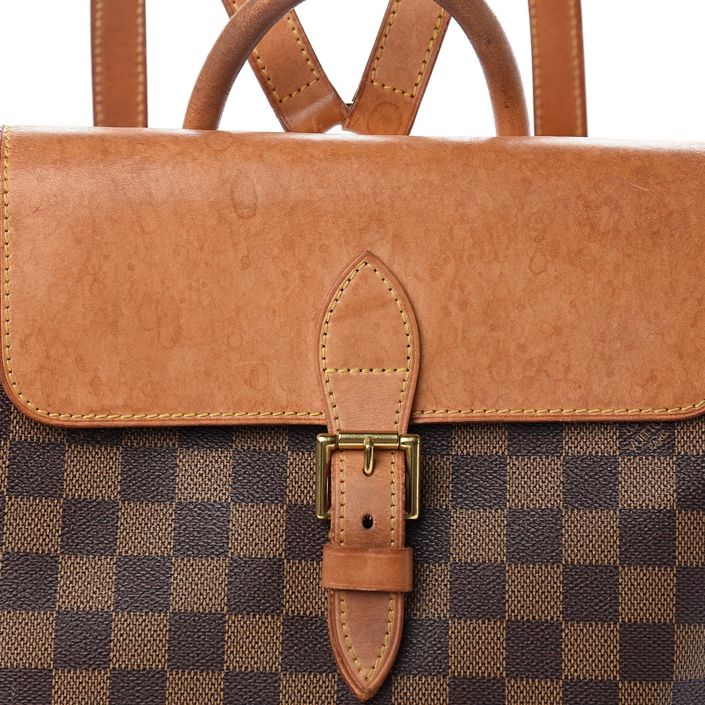 Damier Ebene Soho Centenaire Backpack