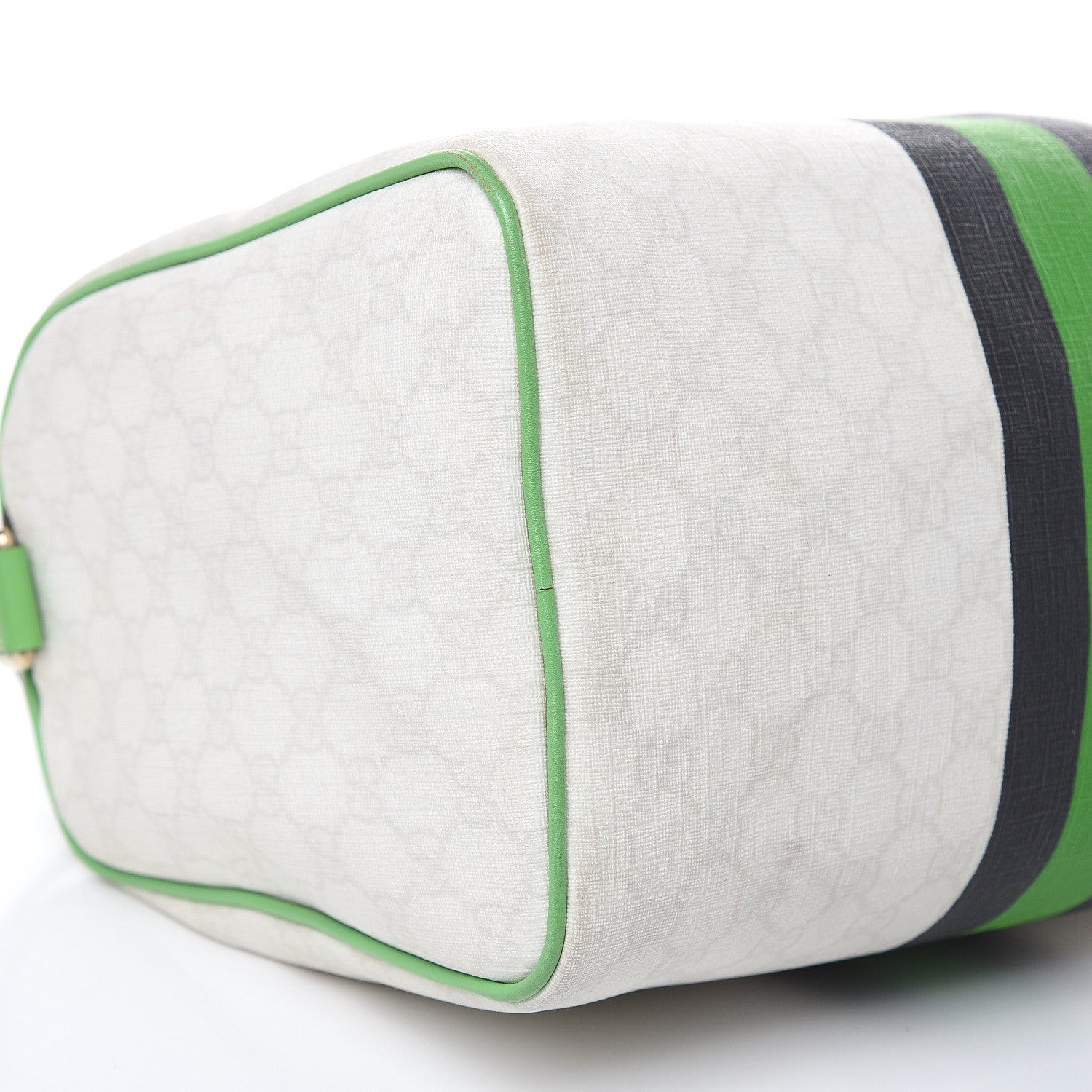 Gucci GG Plus Monogram Web Stripe Medium Joy Boston Green 8 of 18