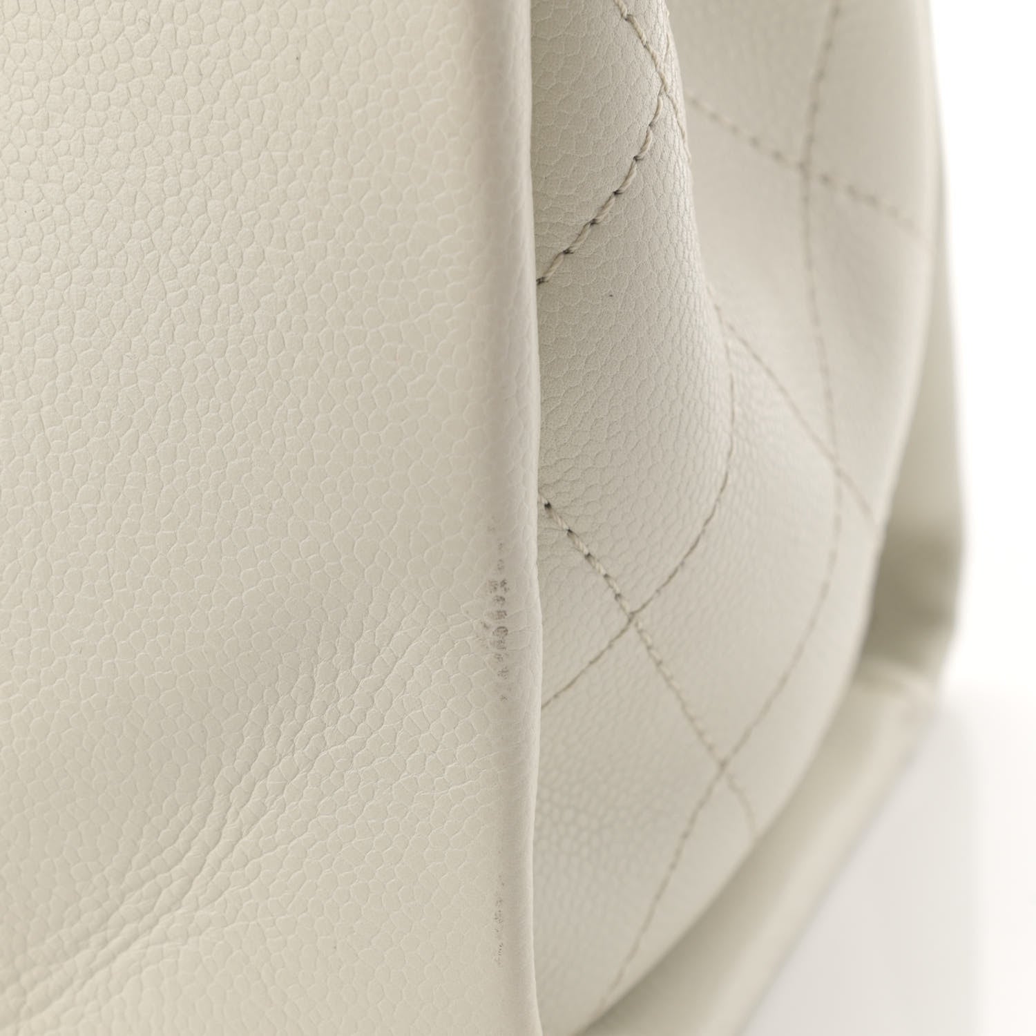Chanel Caviar CC Tote White 14 of 16