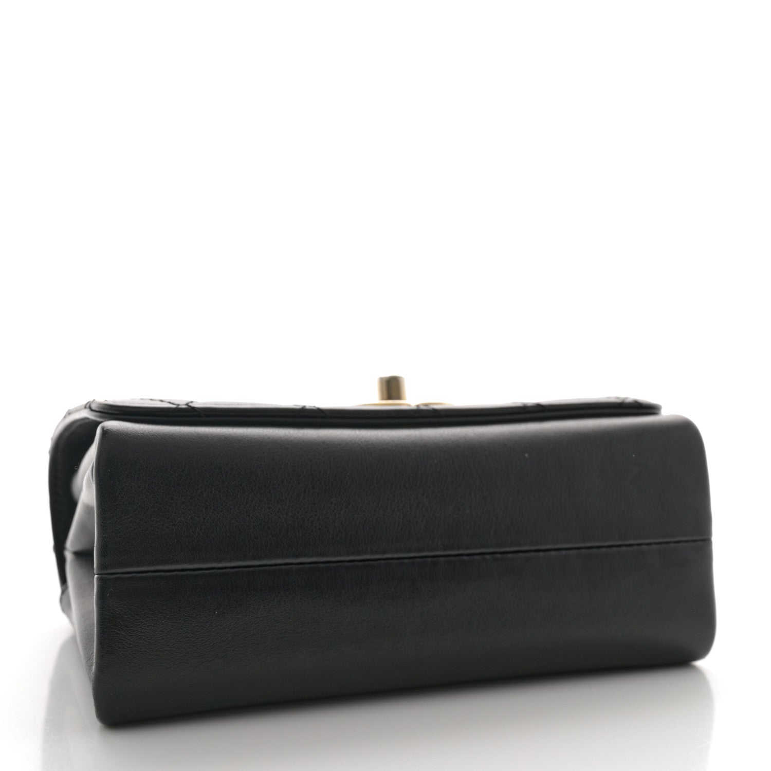 Chanel Calfskin Quilted Pearl Jewel Chain Flap Black 4 of 15
