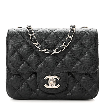 Chanel Caviar Quilted Mini Square Flap Black 1 of 13