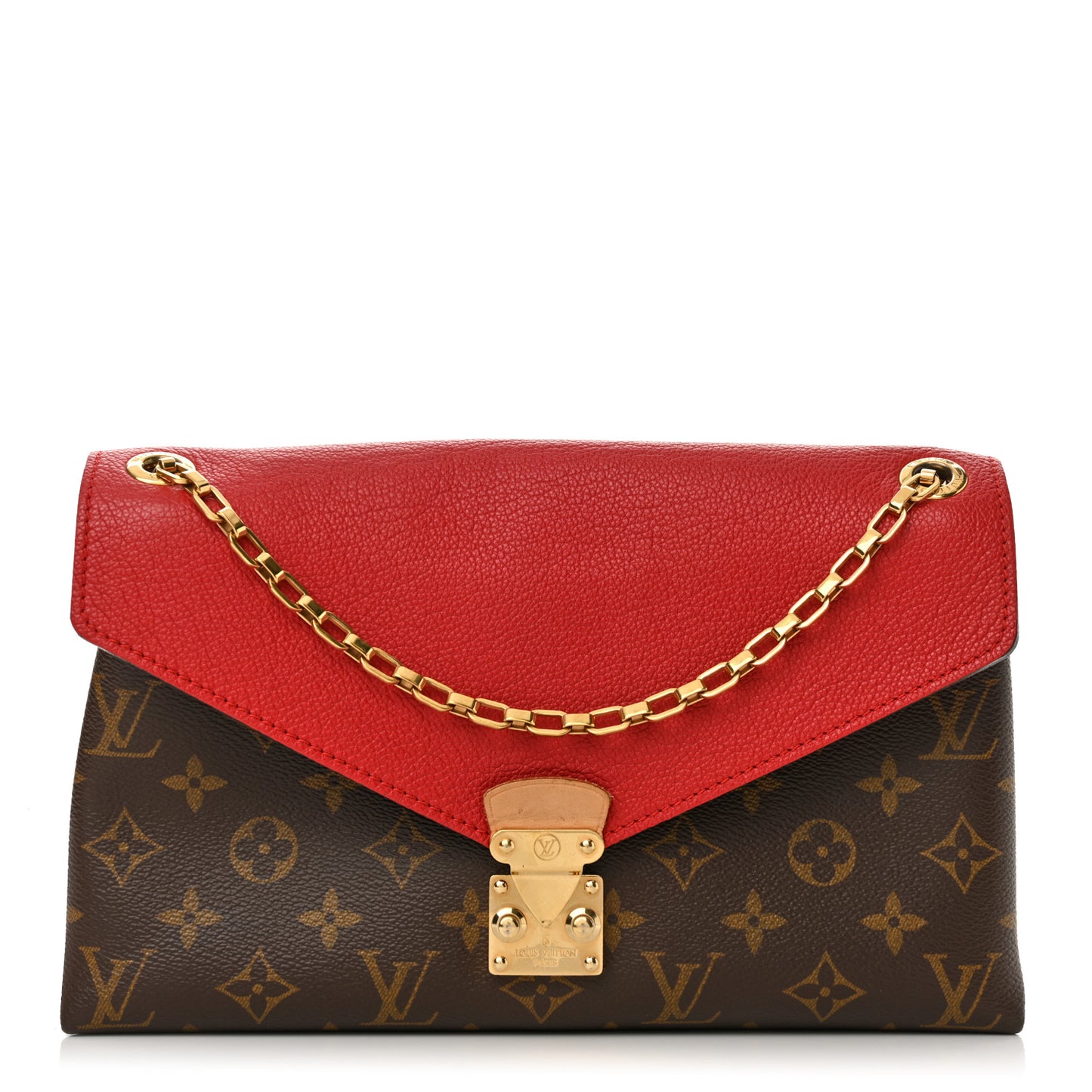 Monogram Pallas Chain Cherry