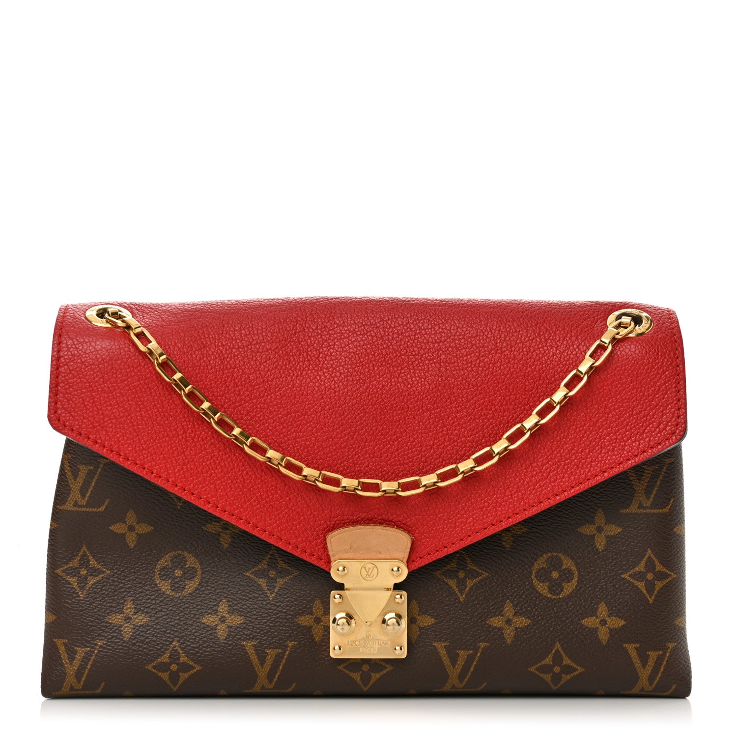 Louis Vuitton Monogram Pallas Chain Cherry 1 of 15