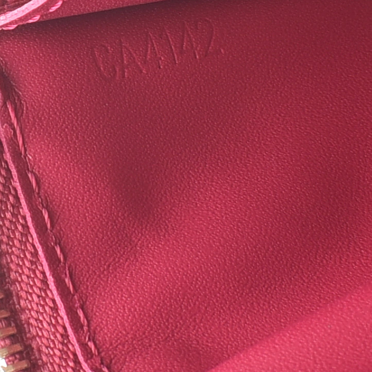 Vernis Key Pouch Rose Indien