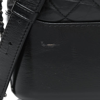 Chanel Aged Calfskin Quilted Medium Gabrielle Hobo Black 8 of 10