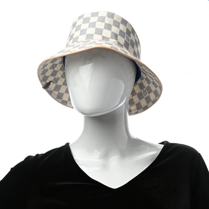 Louis Vuitton Damier Azur Bob Hat S 2 of 9