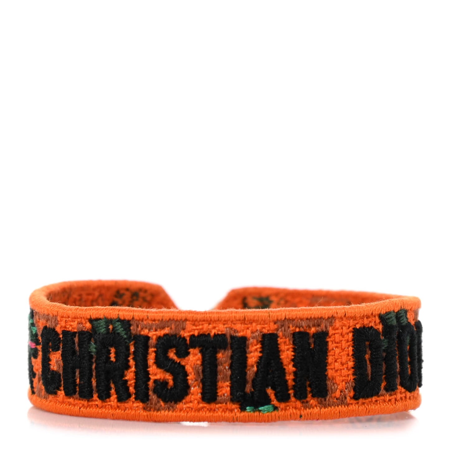 Cotton Woven J'Adior Dragons Friendship Bracelet Orange
