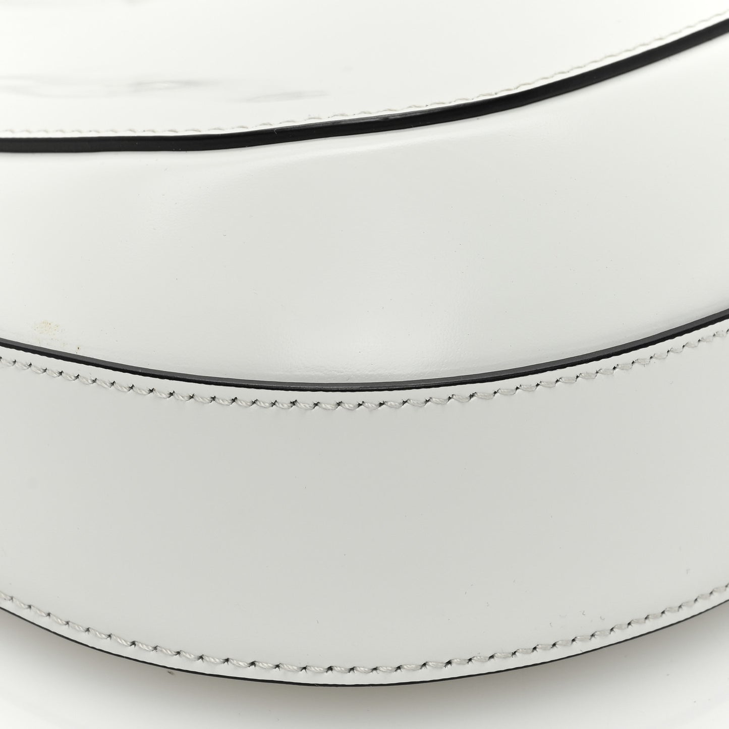 Spazzolato Cleo Adjustable Strap Shoulder Bag White