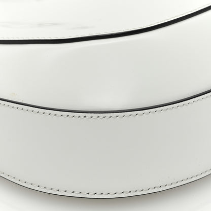 Prada Spazzolato Cleo Adjustable Strap Shoulder Bag White 7 of 8