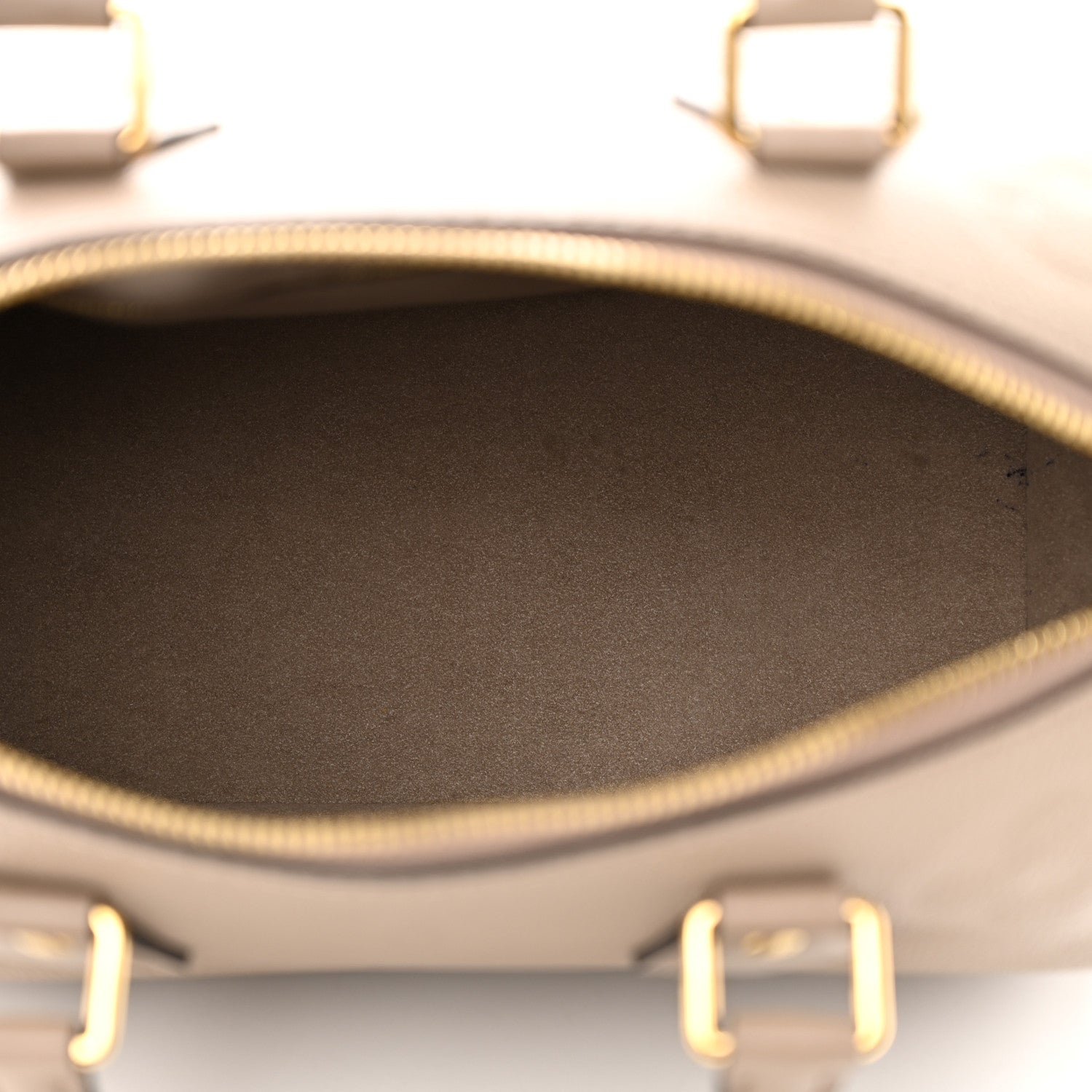 Louis Vuitton Empreinte Monogram Giant Speedy Bandouliere 25 Tourterelle 5 of 14