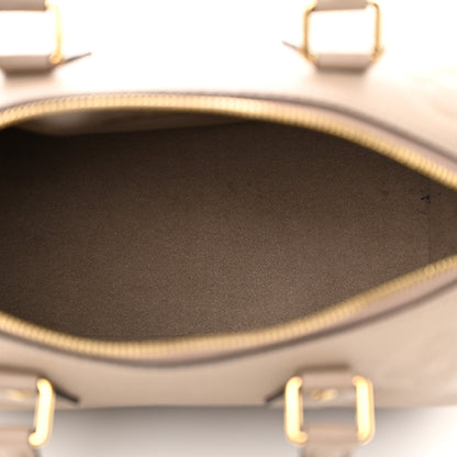 Louis Vuitton Empreinte Monogram Giant Speedy Bandouliere 25 Tourterelle 5 of 14