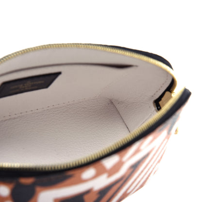 Louis Vuitton Monogram Giant Crafty Cosmetic Pouch Crème Caramel 5 of 7