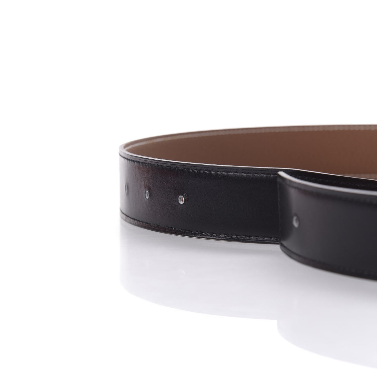 Box Togo 32mm Belt Strap 85 Black Gold