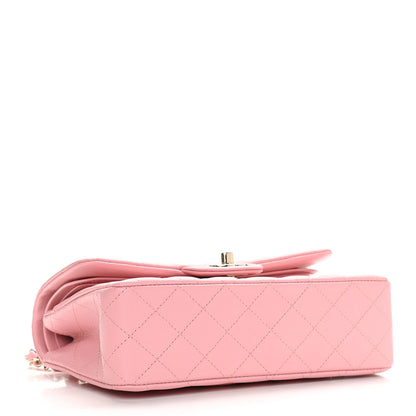 Chanel Caviar Quilted Small Double Flap Pink 4 of 11