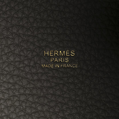 Hermes Taurillon Clemence Picotin Lock 22 MM Etain 6 of 12