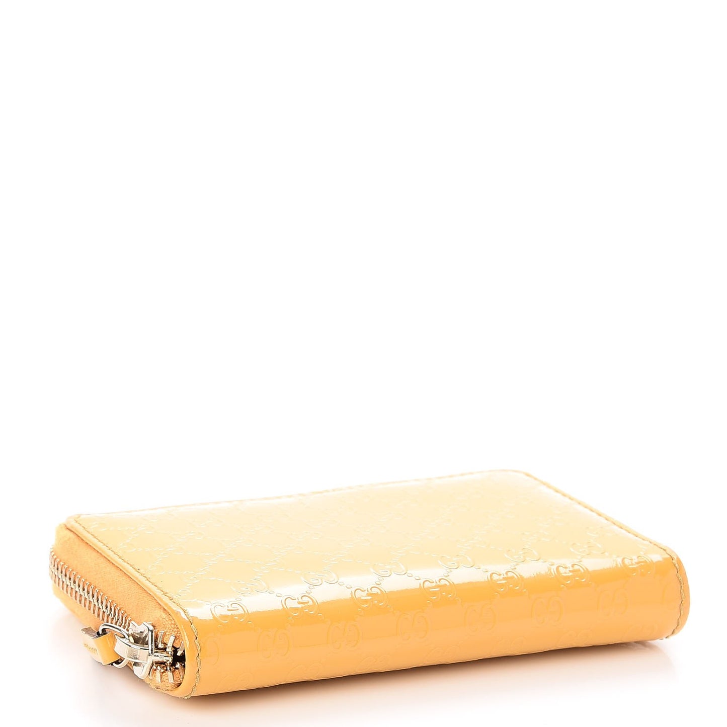 Patent Microguccissima Zip Around Card Case Bumblebee