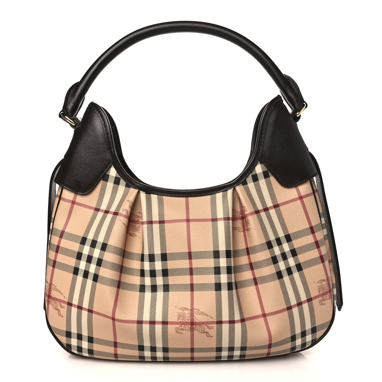 Haymarket Check Small Brooklyn Hobo Brown