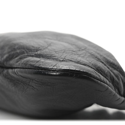 Saint Laurent Calfskin Pac Ruched Hobo Black 10 of 10