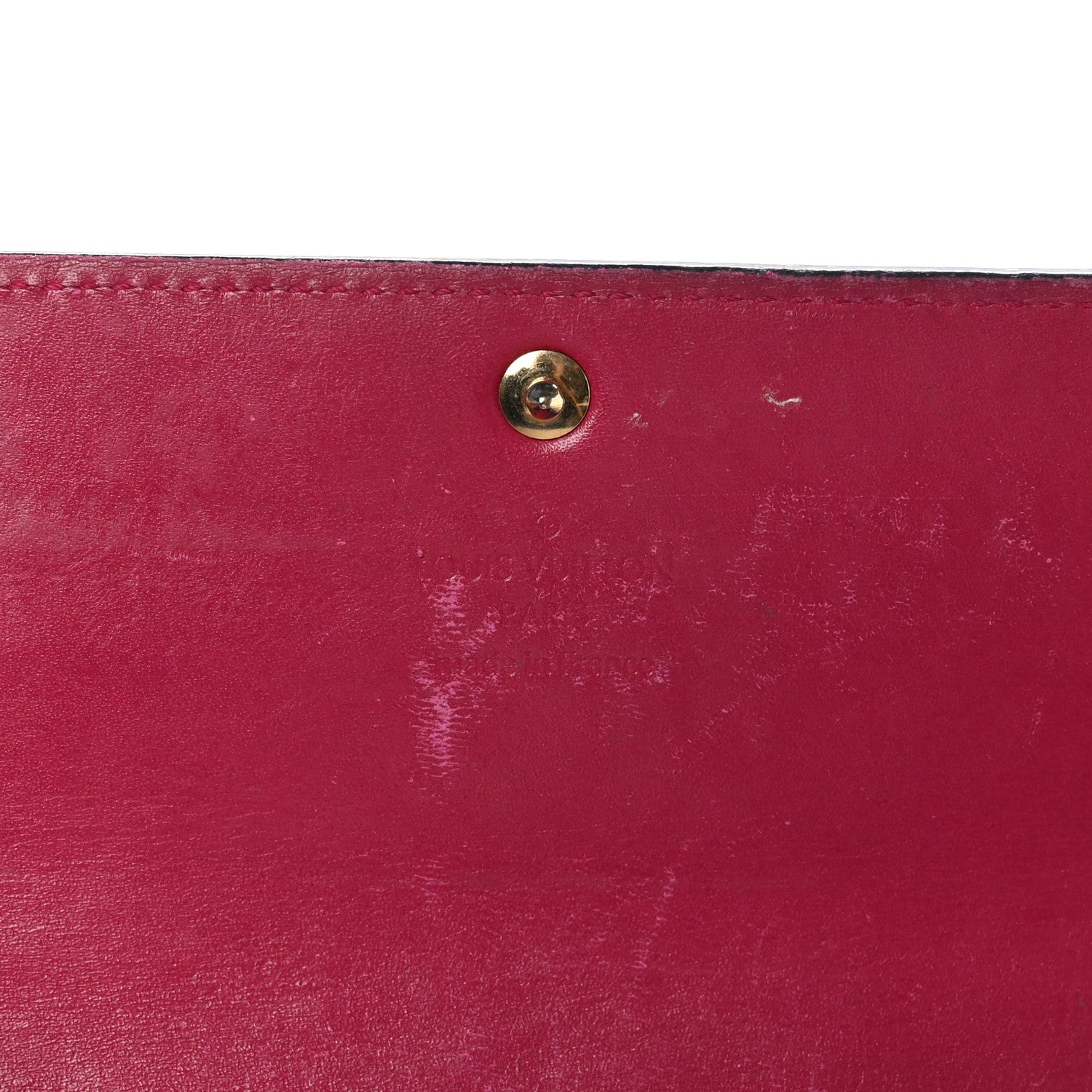 Louis Vuitton Vernis Sarah Wallet Rose Indien 7 of 10