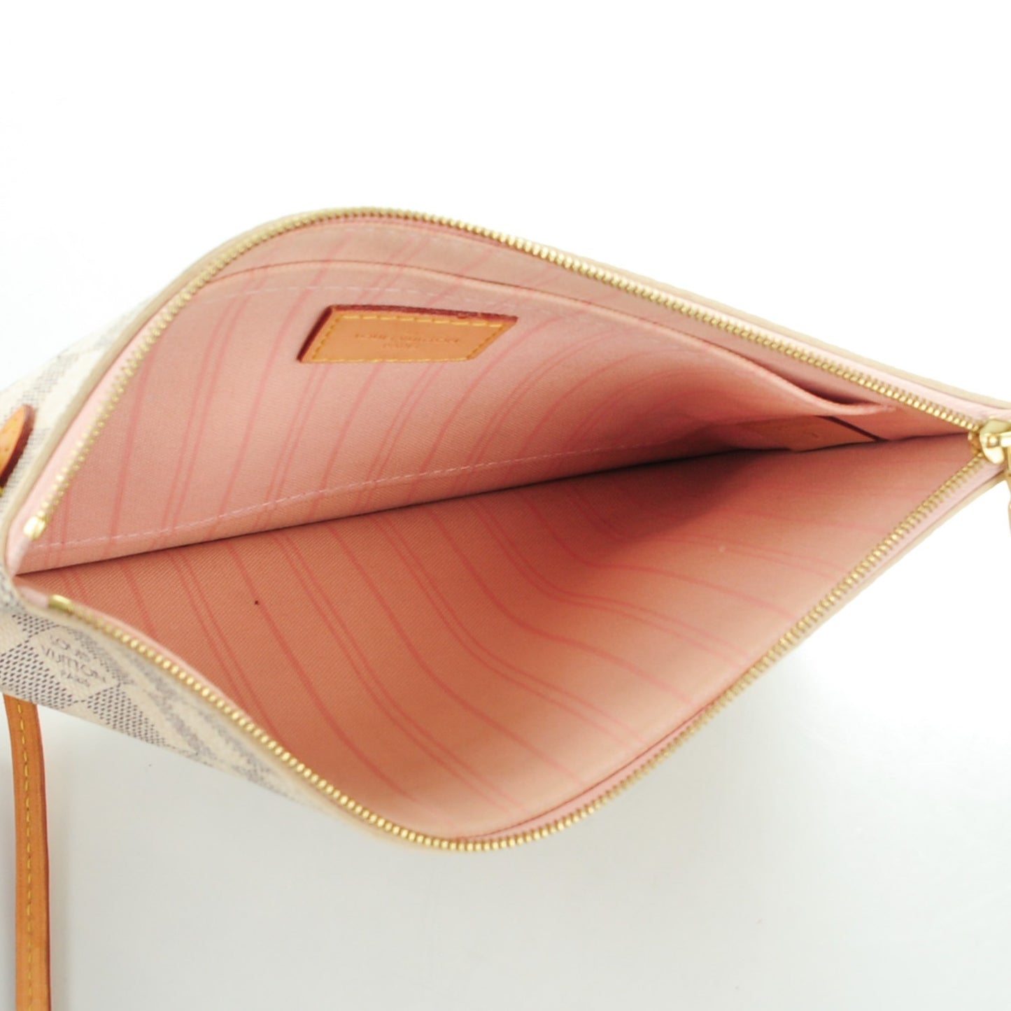Damier Azur Neo Neverfull MM Rose Ballerine