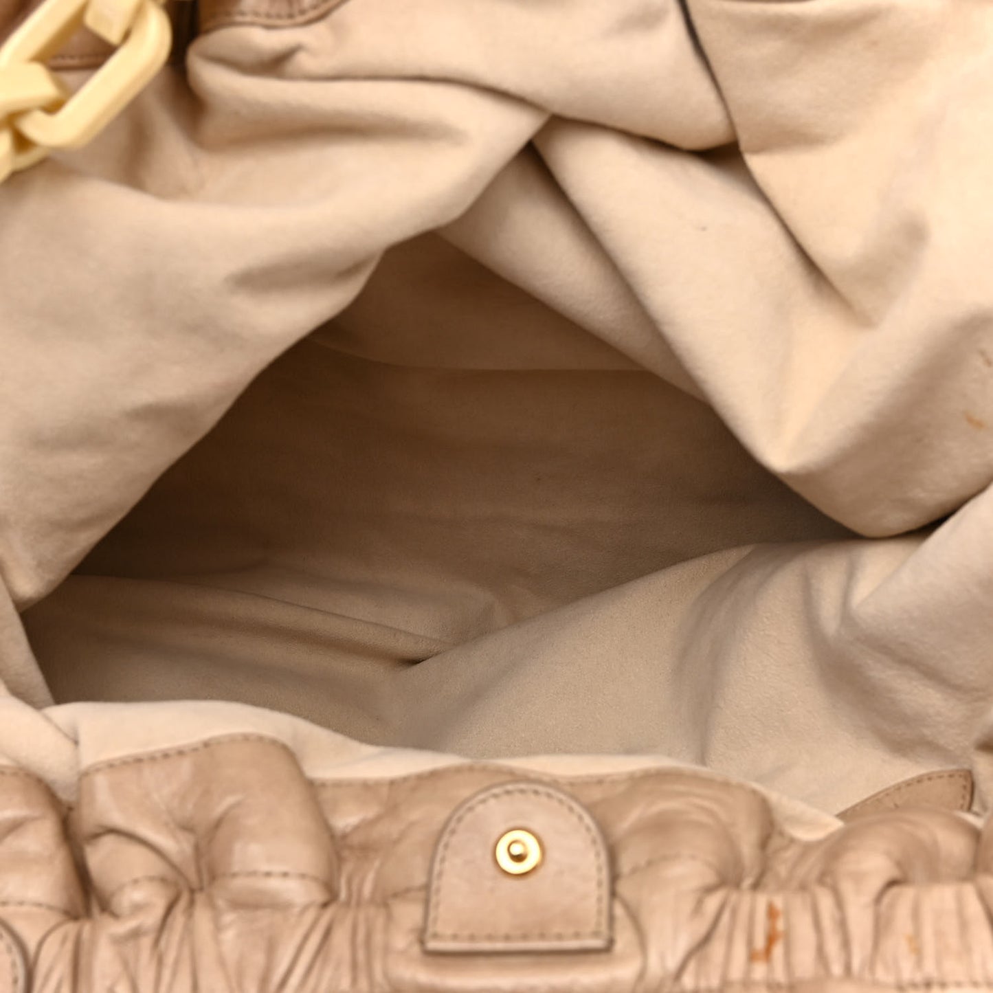 Lambskin Olympe Stratus GM Beige