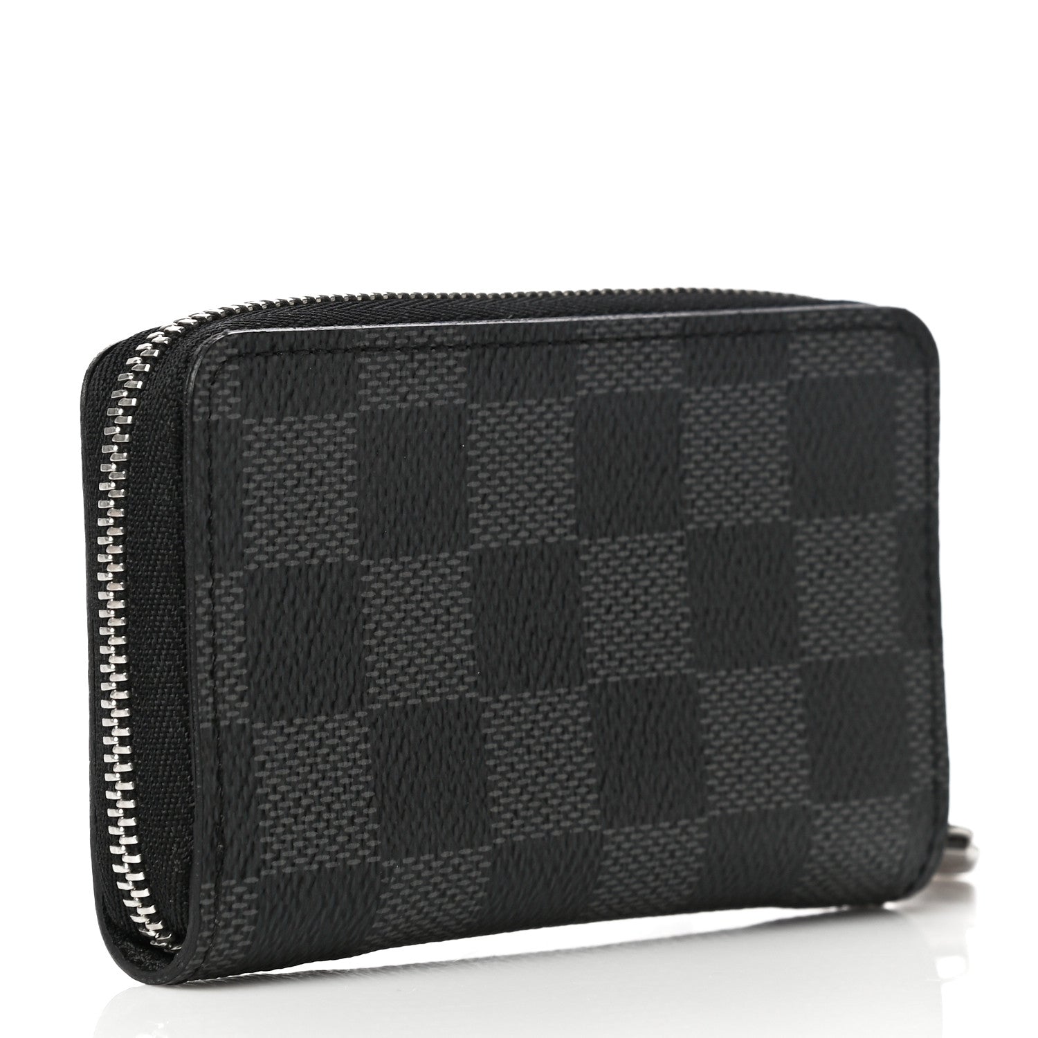 Louis Vuitton Damier Graphite Zippy Coin Purse Vertical 3 of 12