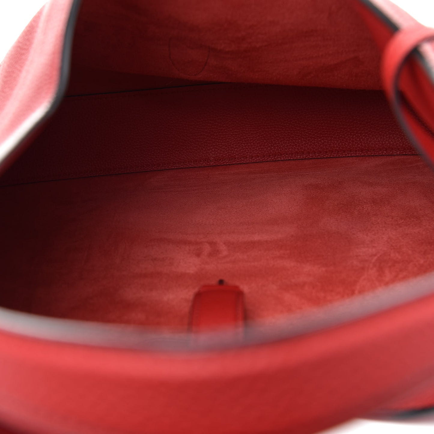 Soft Grained Calfskin Large Jackie Hobo Hibiscus Red