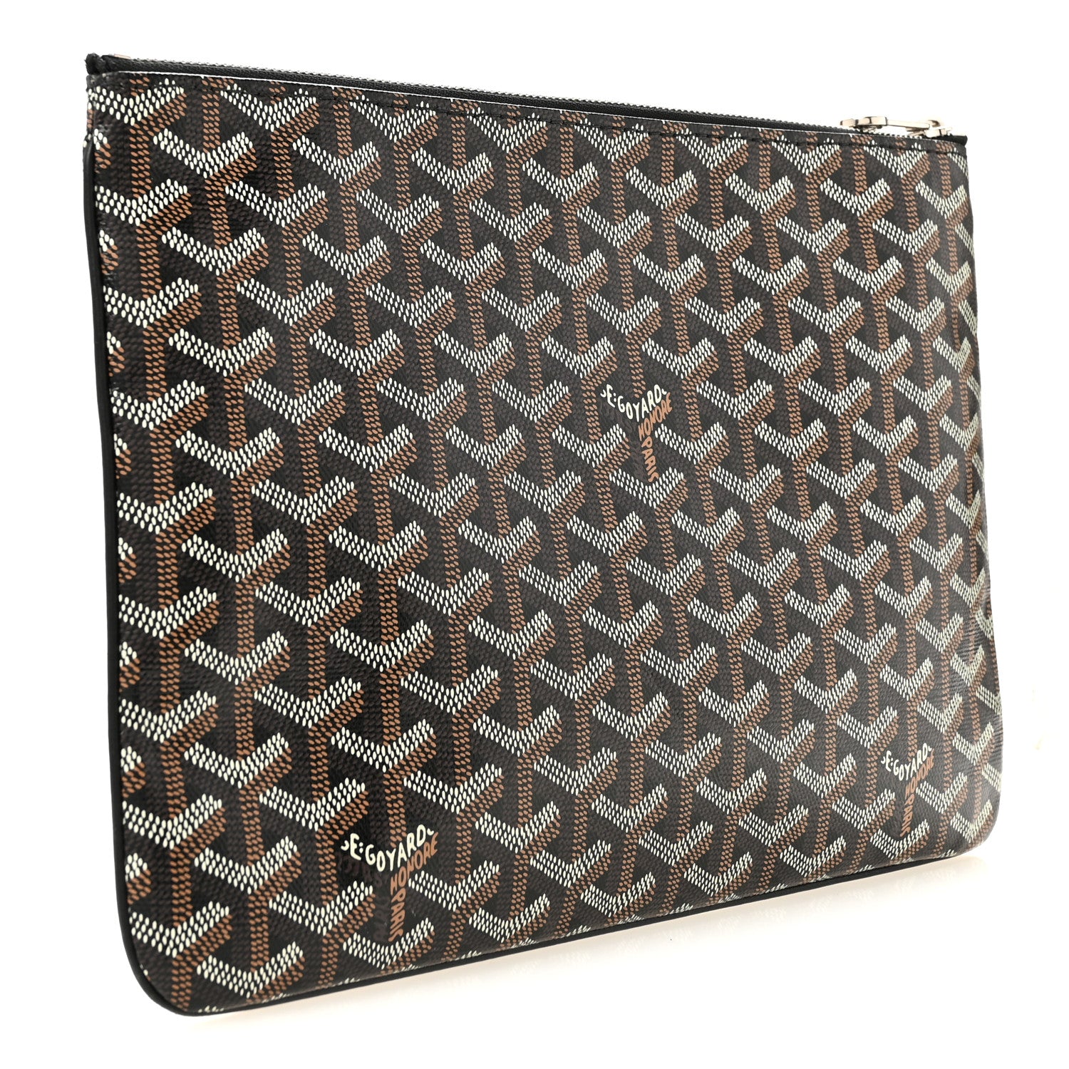 Goyard Goyardine Senat Pochette MM Black 3 of 10