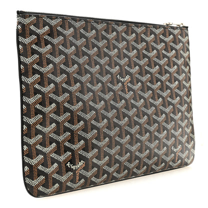 Goyard Goyardine Senat Pochette MM Black 3 of 10