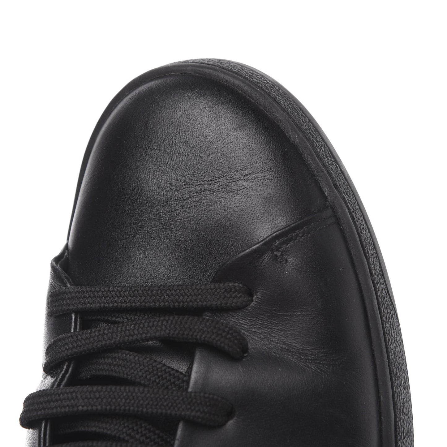 Calfskin Frontrow Sneakers 38 Black