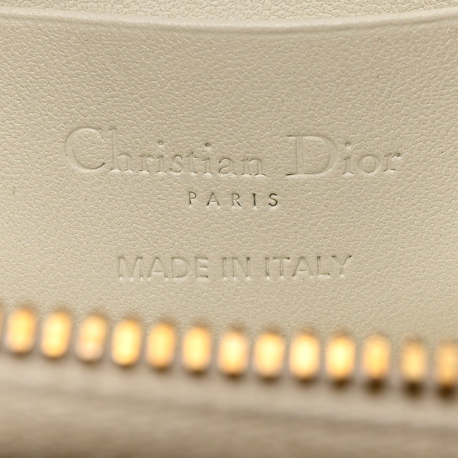 Christian Dior Lambskin Star Studded Lady Dior Phone Holder White 5 of 7